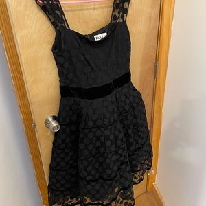 Alice By Temperley Black Tulle Dress